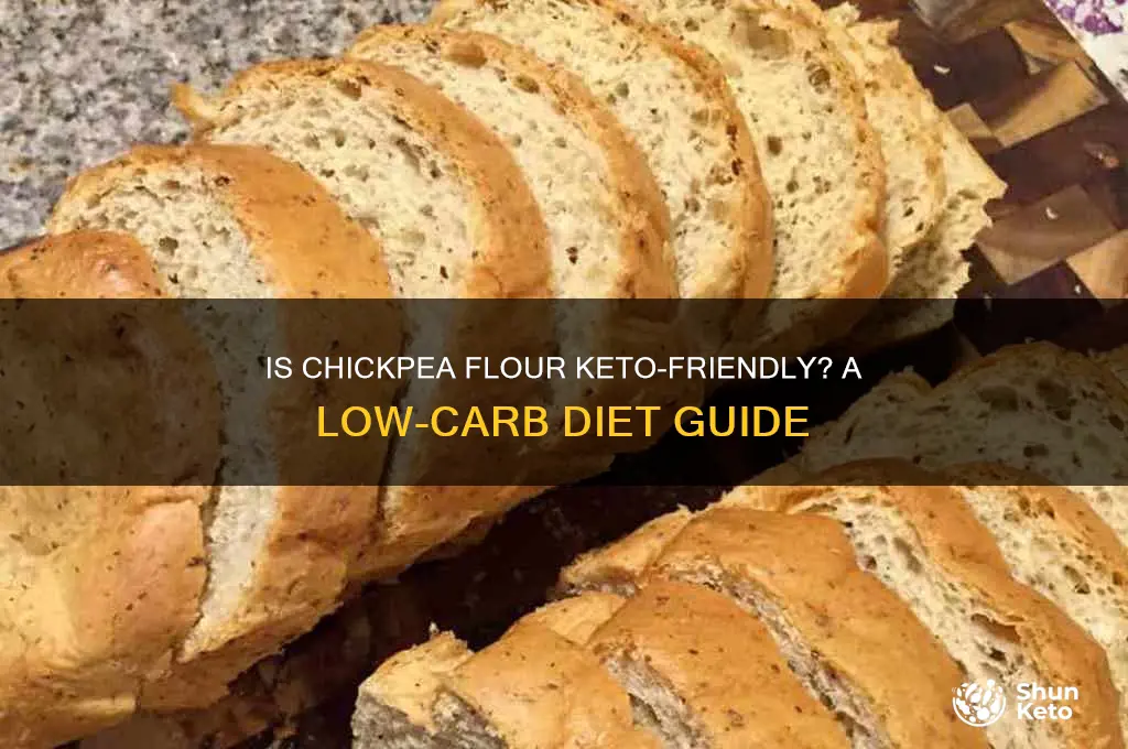 can you use chickpea flour on keto diet