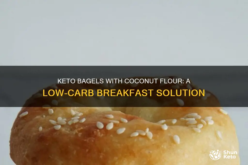 can you use coconut flour for keto bagels
