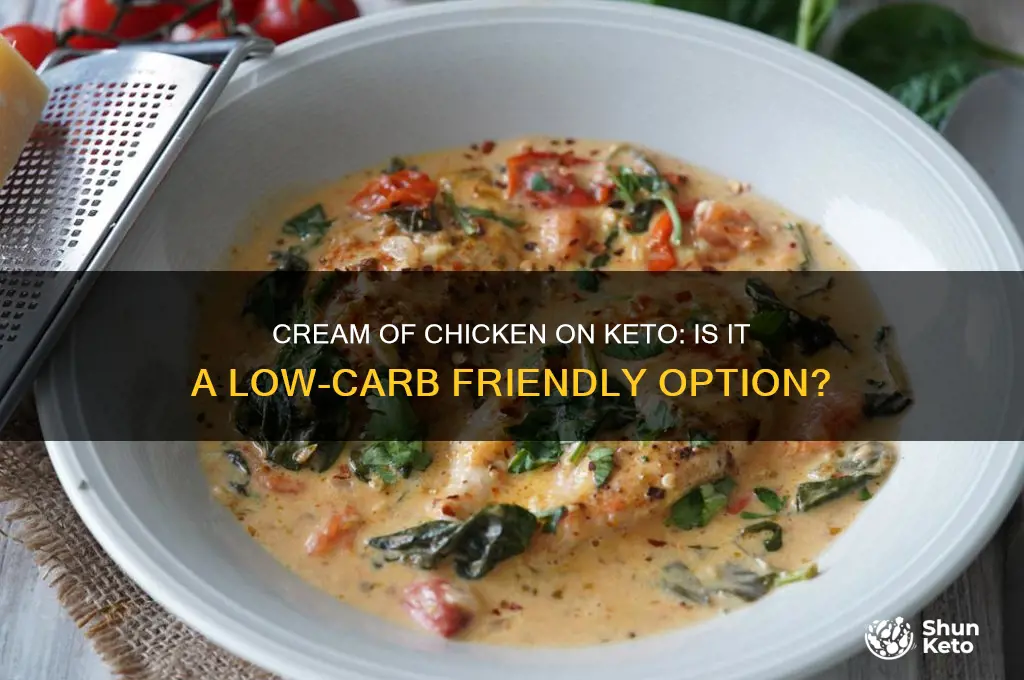 can you use cream of chicken on keto