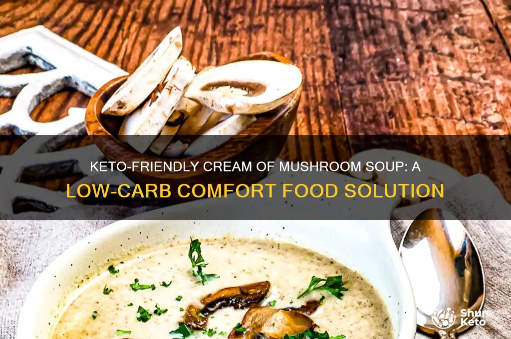 can you use cream ofmushroom soup on keto