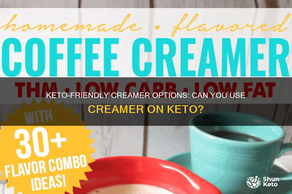 can you use creamer on keto