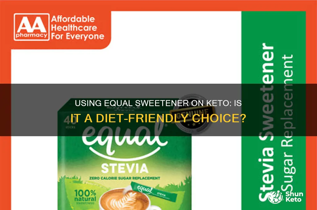 can you use equal on a keto diet