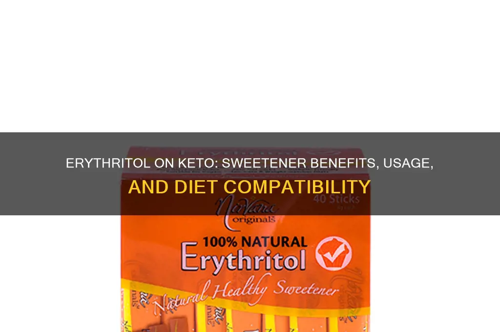 can you use erithotyl on keto diet