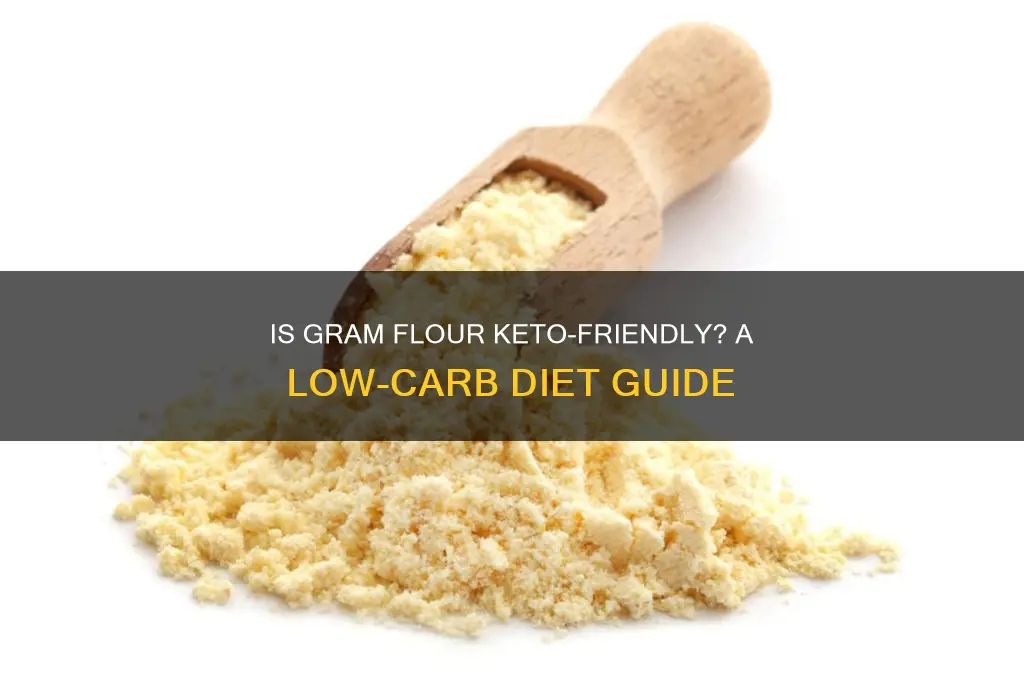 can you use gram flour in keto diet