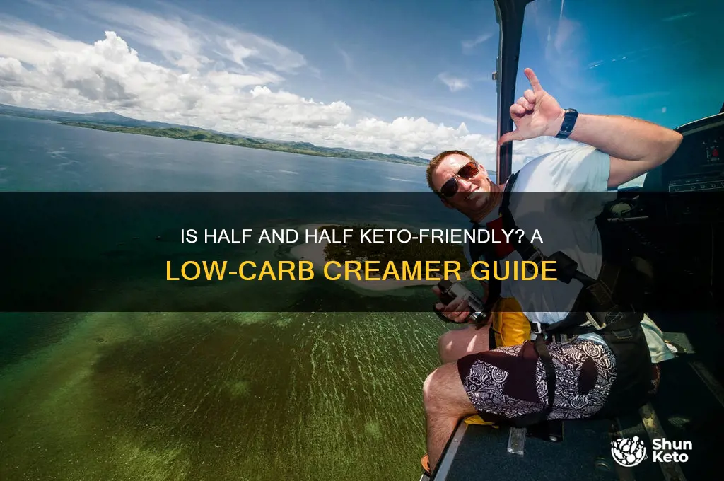 can you use half and half on keto