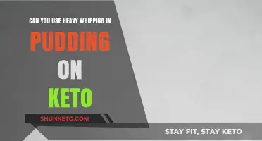 Keto Pudding Perfection: Using Heavy Whipping Cream for Low-Carb Desserts