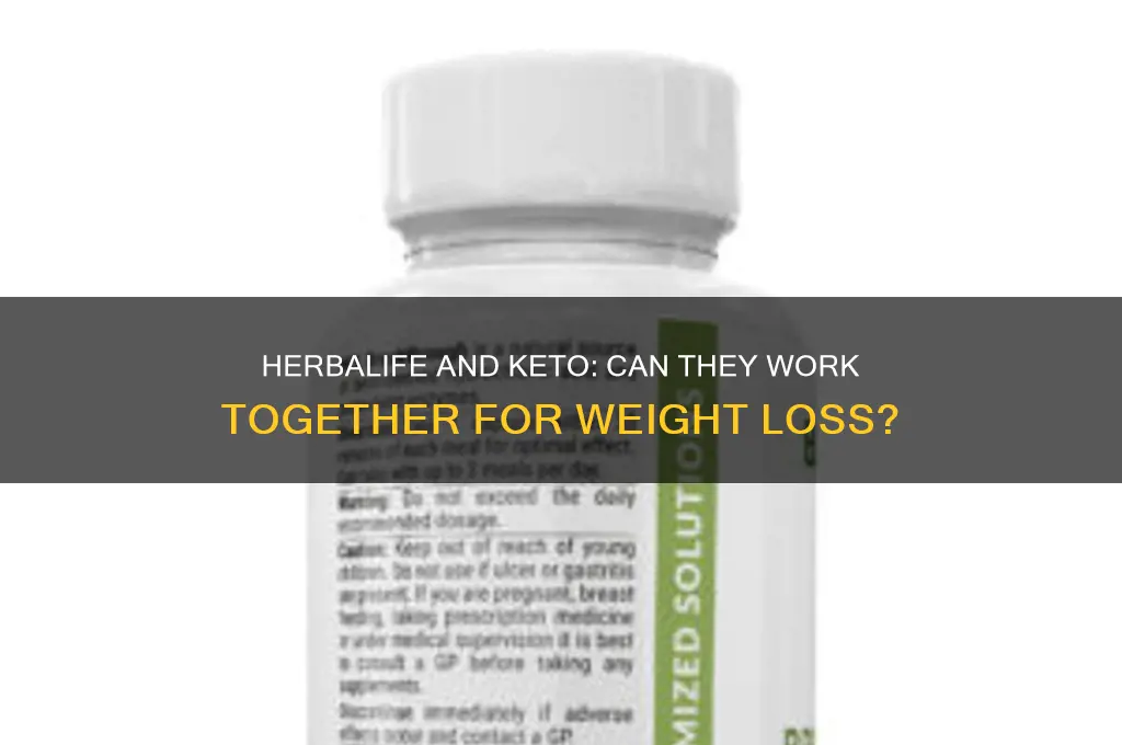 can you use herbalife on keto