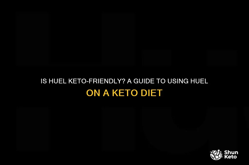 can you use huel for keto diet
