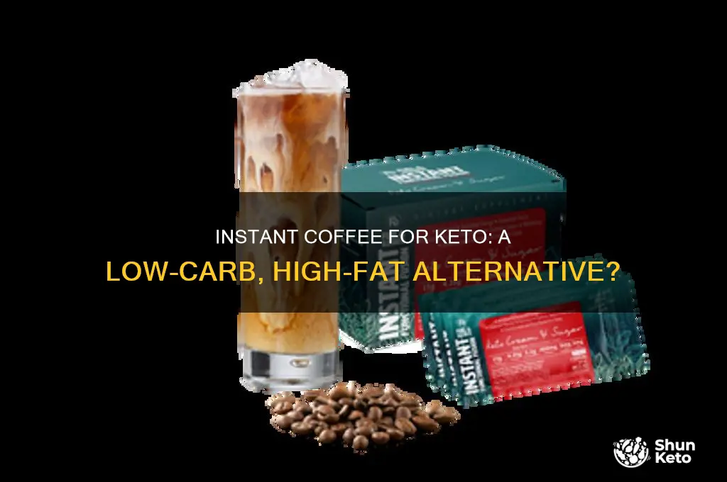 can you use instant coffee for keto coffee