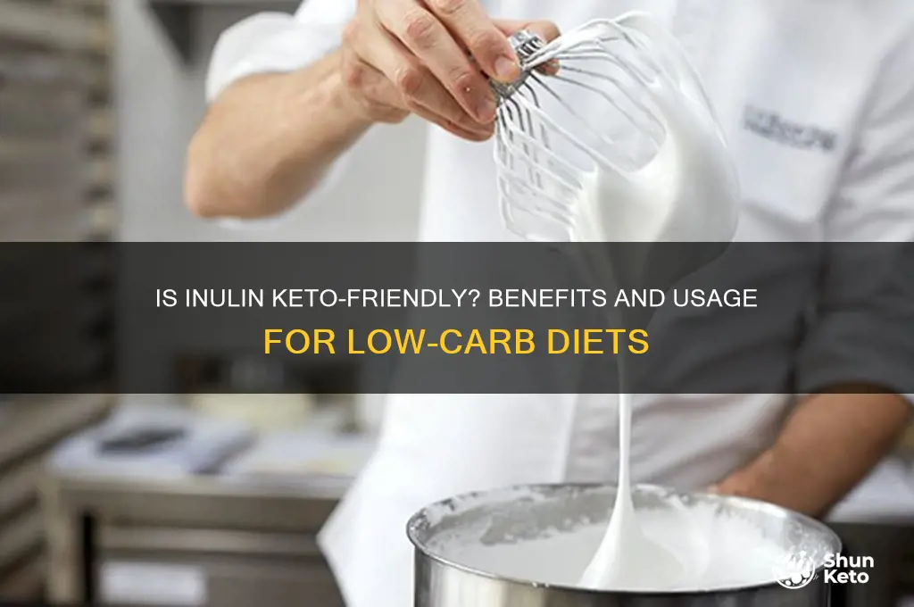 can you use inulin on keto