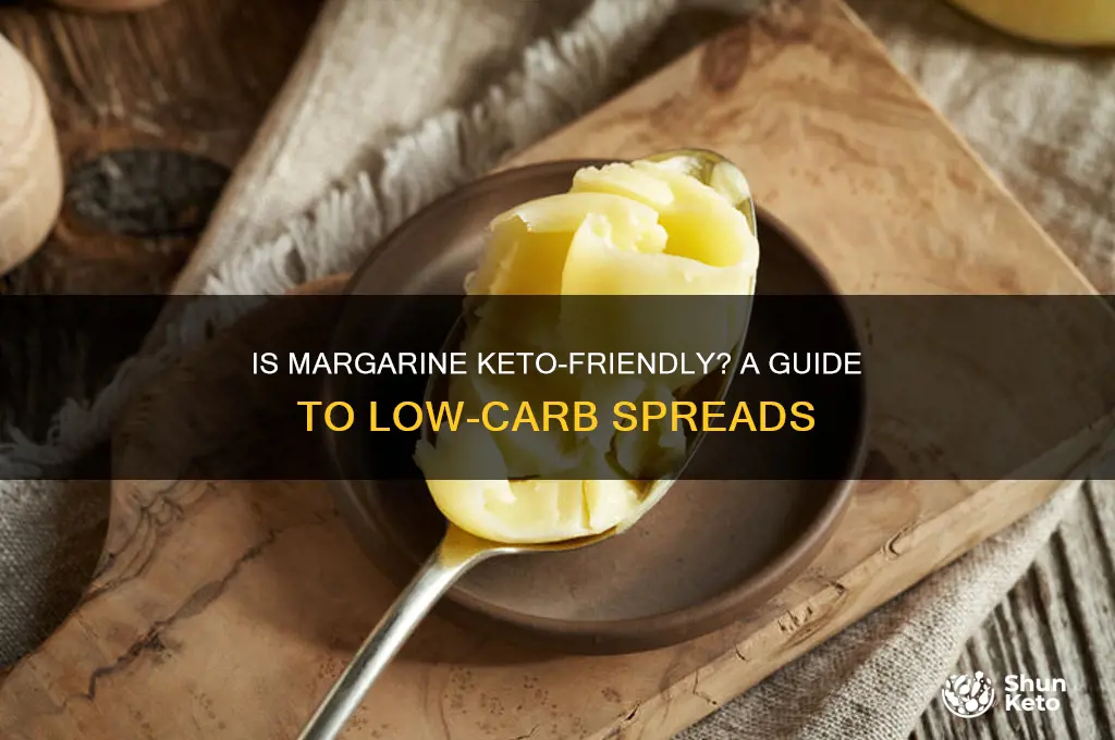 can you use margarine on keto diet