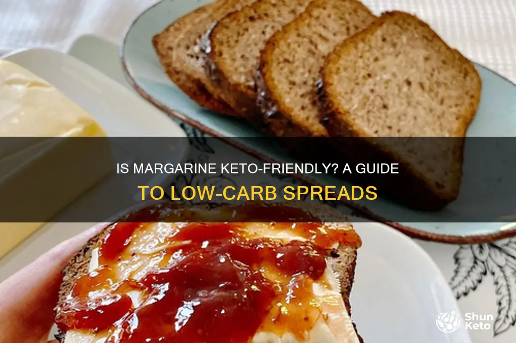 can you use margarine on keto
