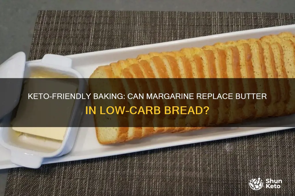 can you use margeraine in keto bread