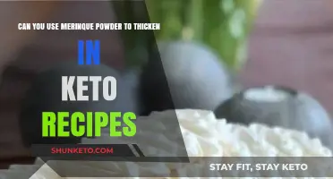 Using Meringue Powder as a Keto-Friendly Thickener: Tips and Tricks
