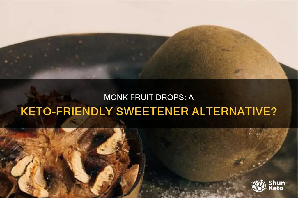 can you use monk fruit drops on a keto diet