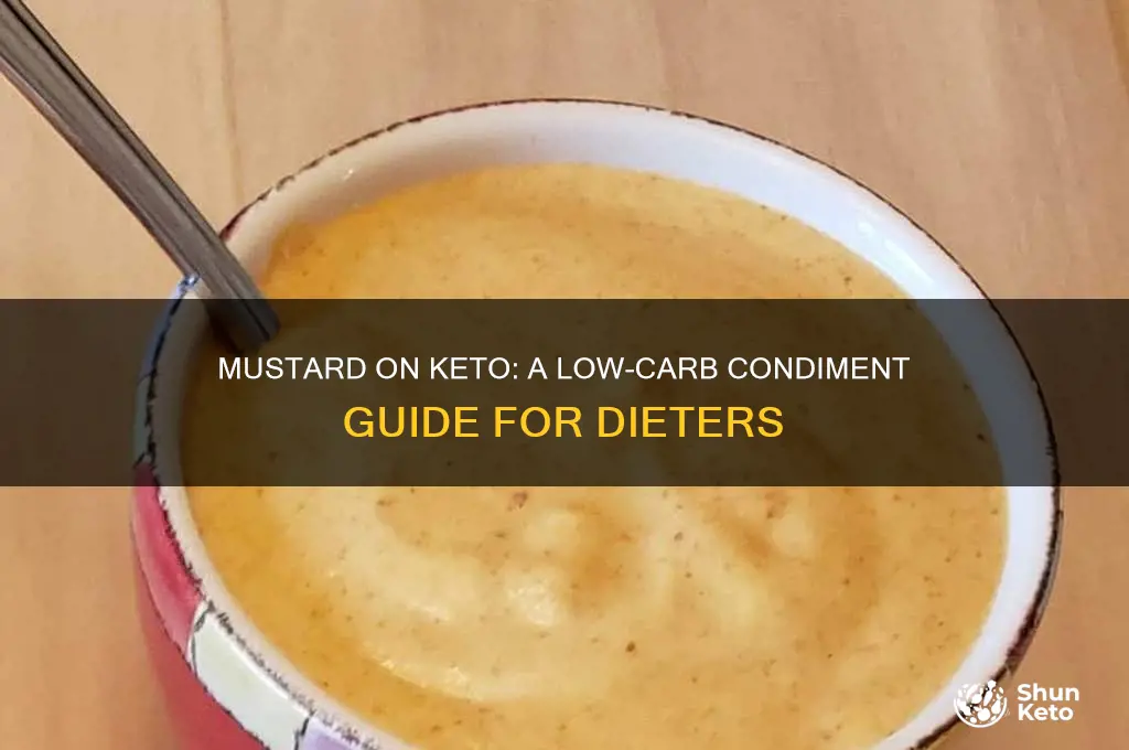 can you use mustard on the keto diet