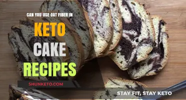 Keto-Friendly Baking: Using Oat Fiber in Low-Carb Cake Recipes