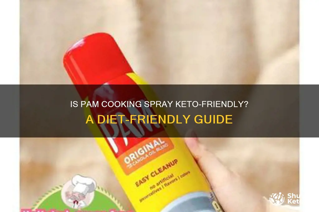 can you use pam on keto diet