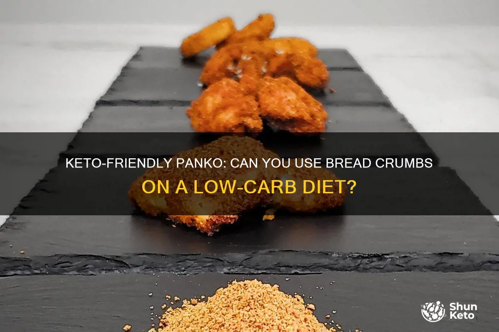 can you use panko bread crumbs on keto