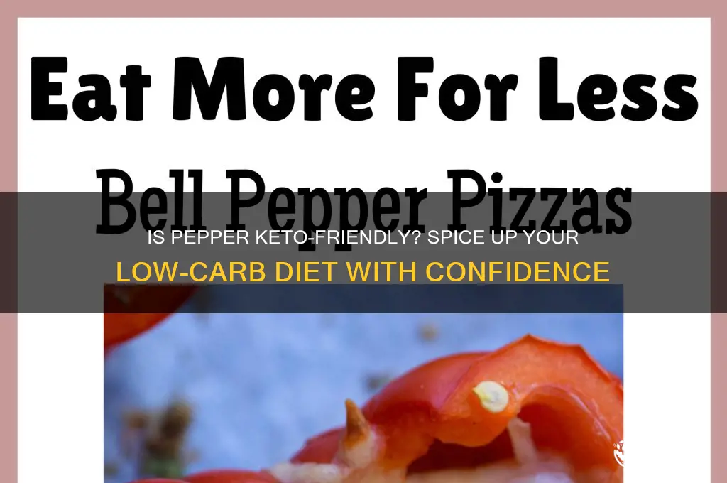 can you use pepper on keto