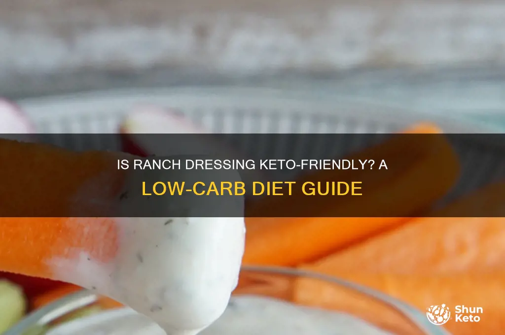 can you use ranch on keto