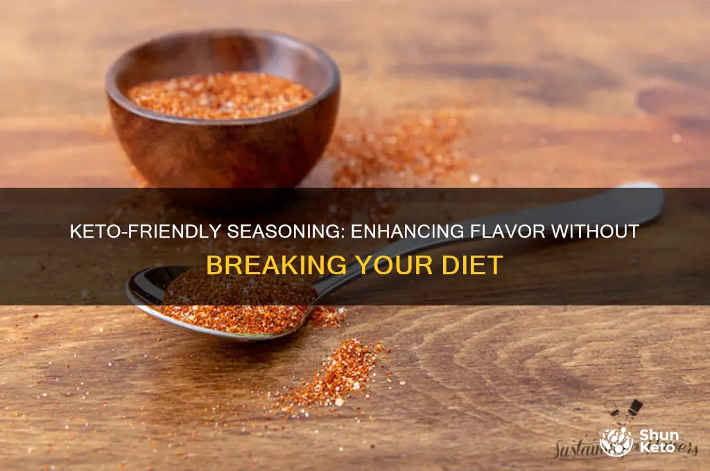 can you use seasoning on keto diet