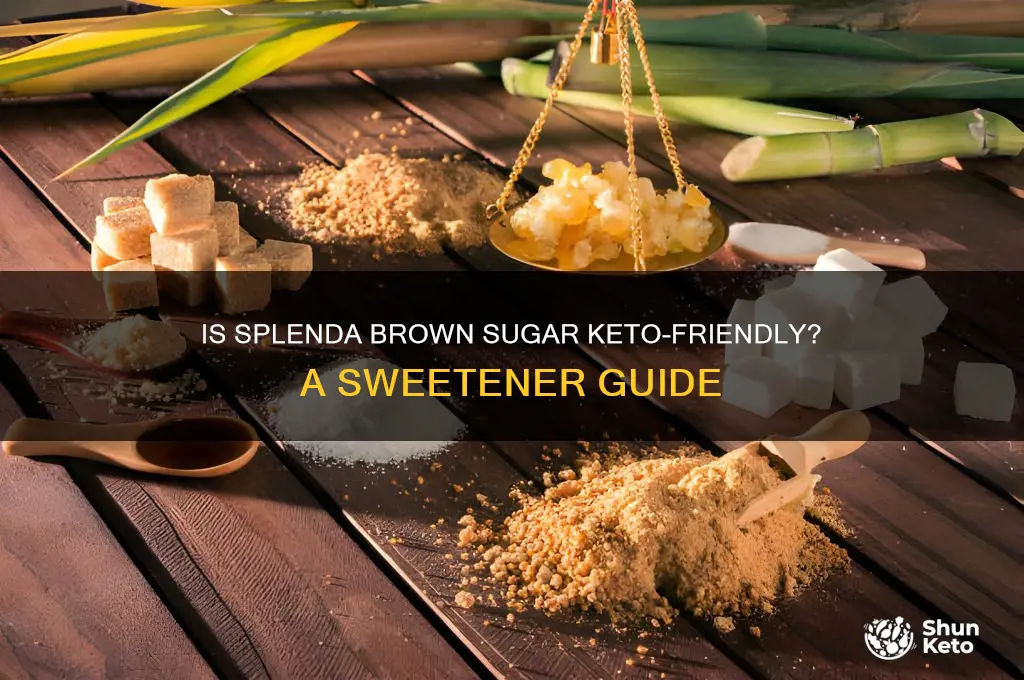 can you use splenda brown sugar on keto
