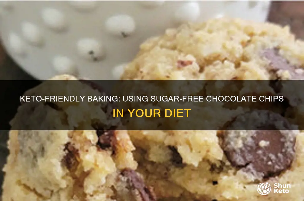 can you use sugar free chocolate chips on keto