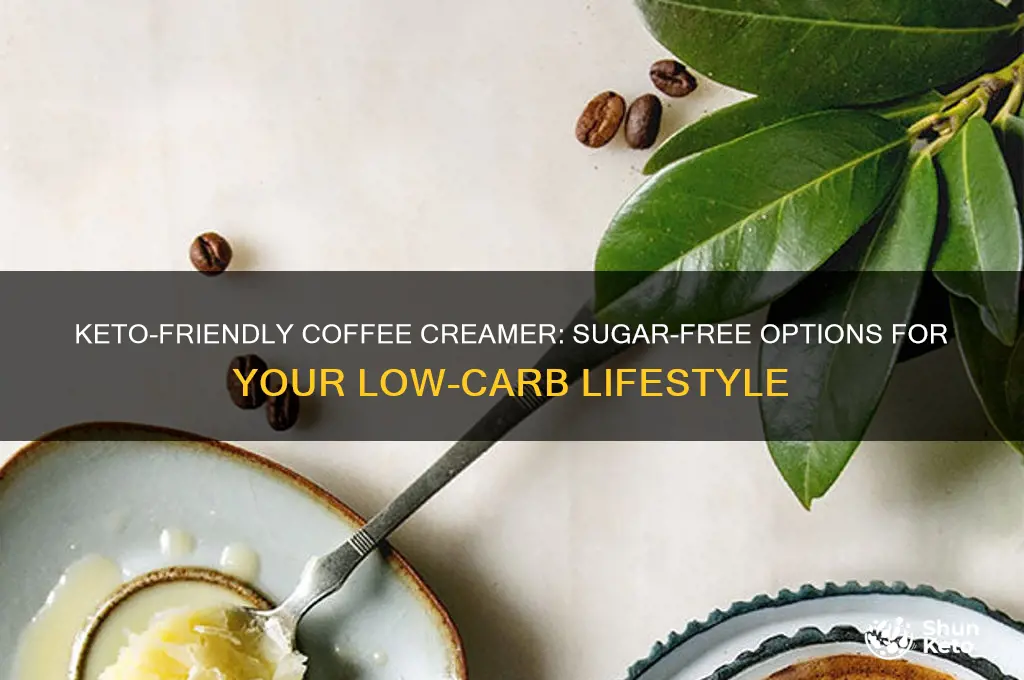 can you use sugar free coffee creamer on keto