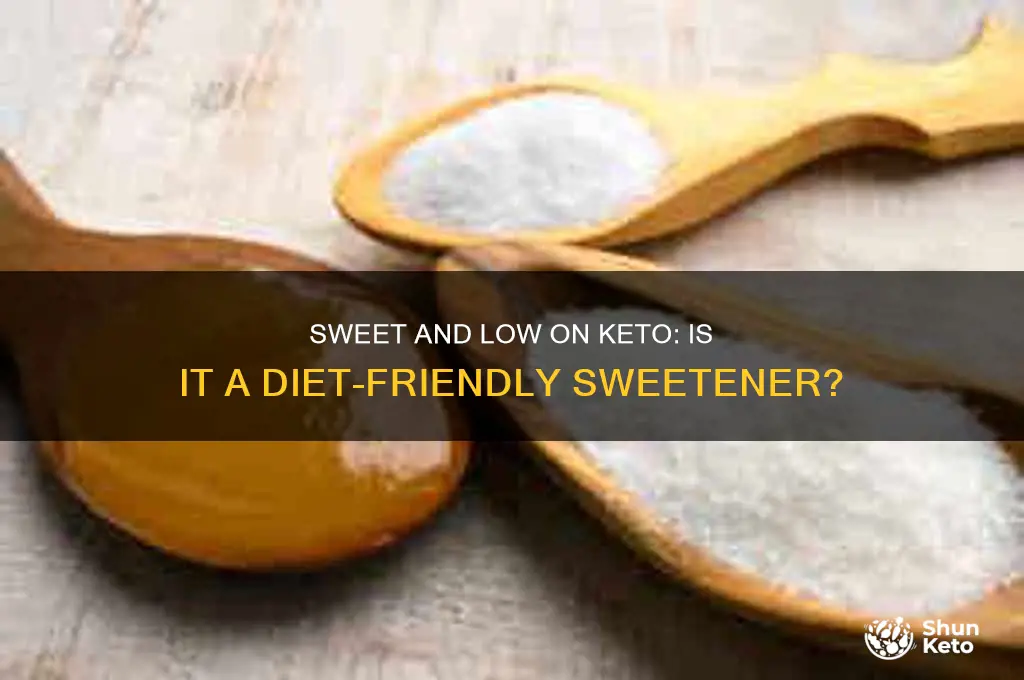 can you use sweet and low on keto