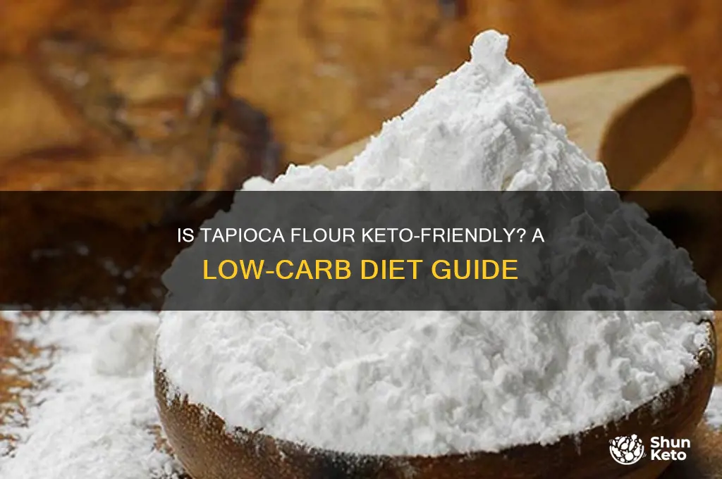 can you use tapioca flour on keto