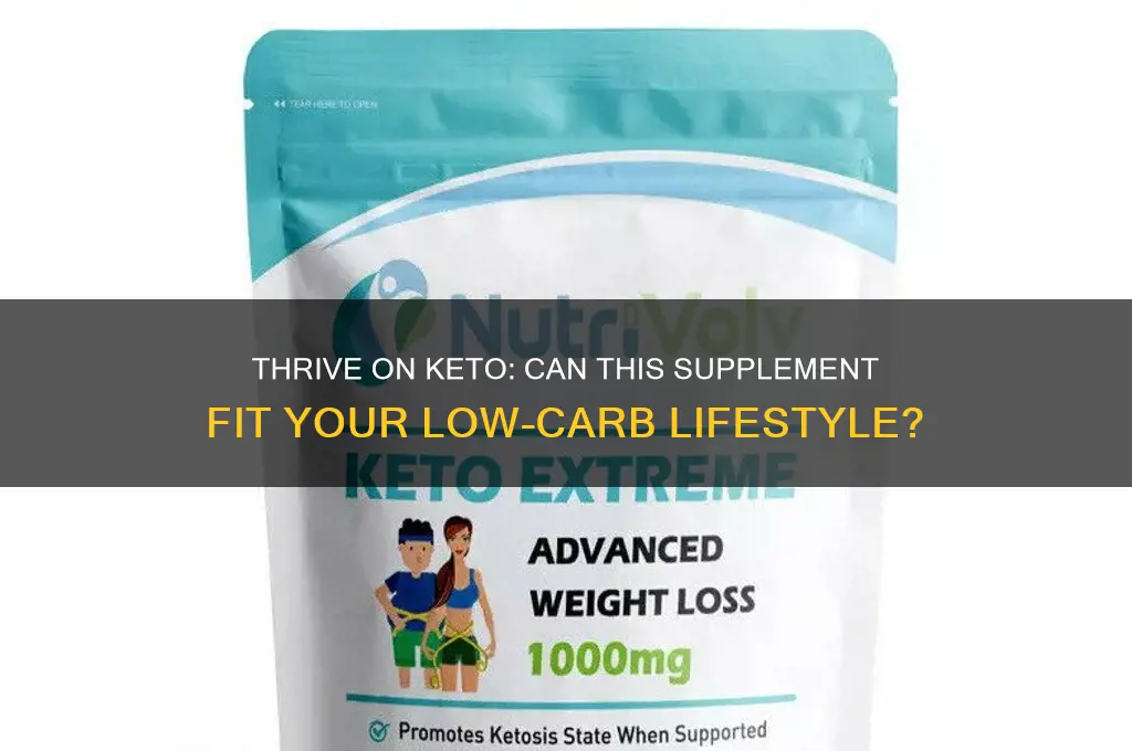 can you use thrive on keto