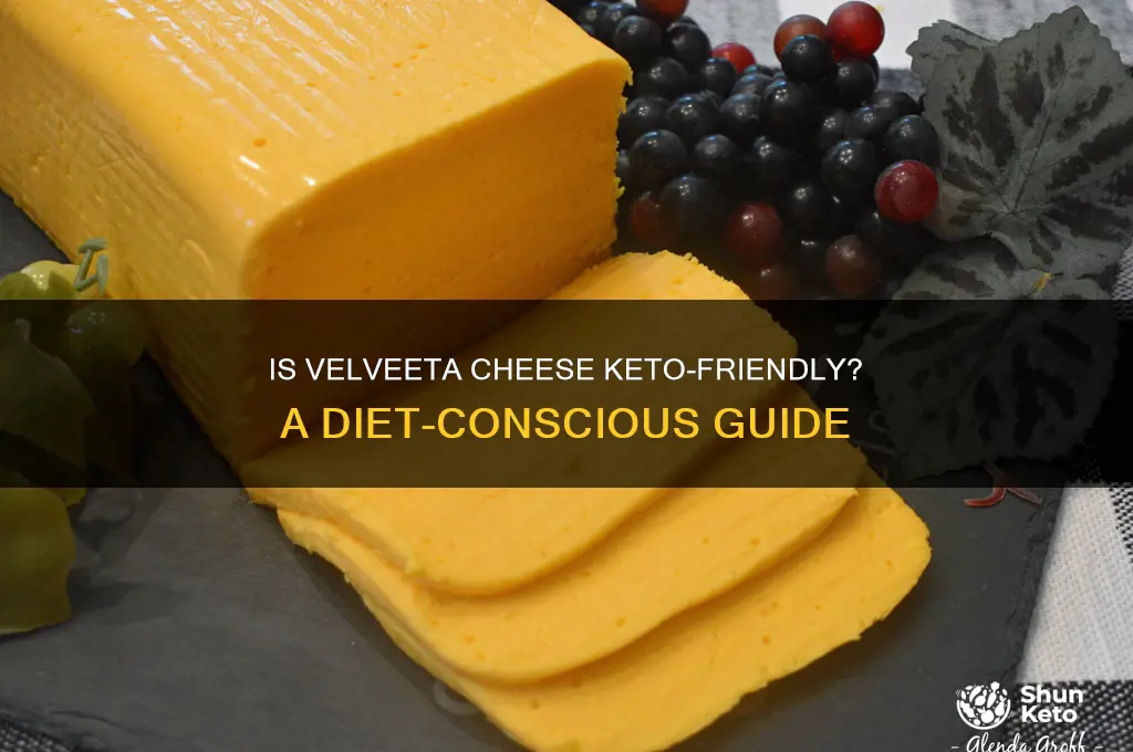 can you use velveeta chees on the keto diet