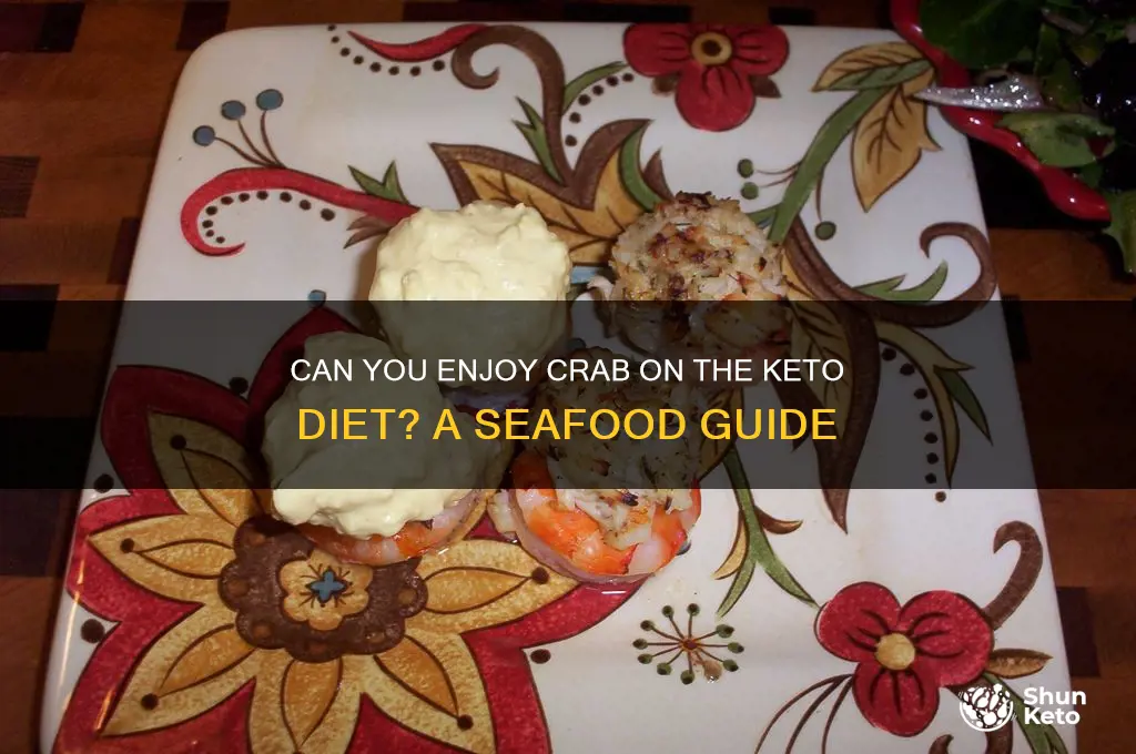 can you vhave crab on the keto diet
