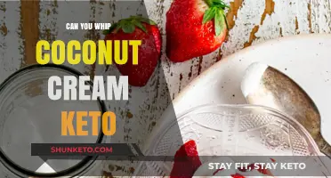 Whipped Coconut Cream: A Delicious Keto-Friendly Dessert Topping