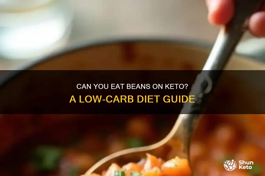 can youhave beans on keto diet
