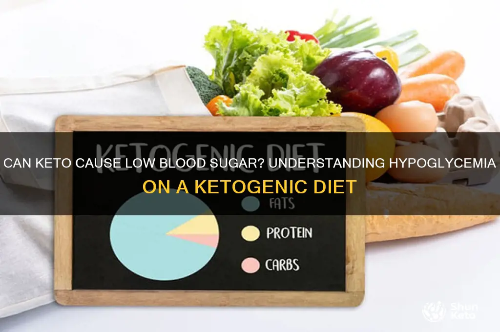 can your blood sugar drop on keto