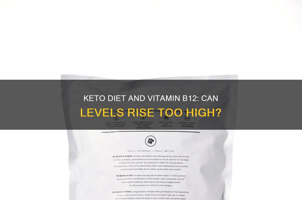 can your vitamin b12 levels get high on keto diet