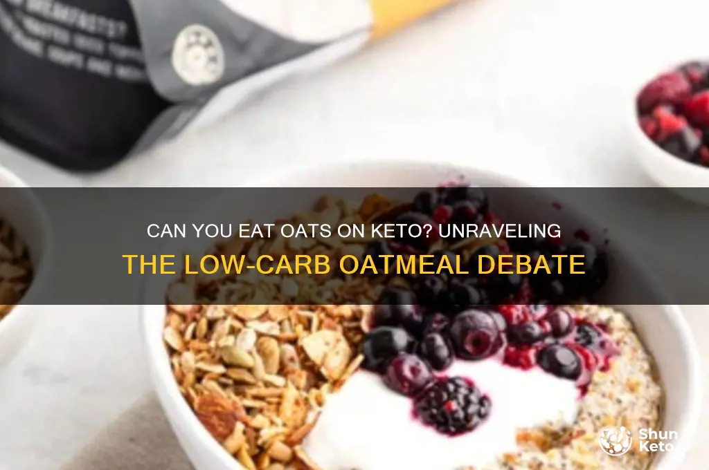 can ypu have oats on keto