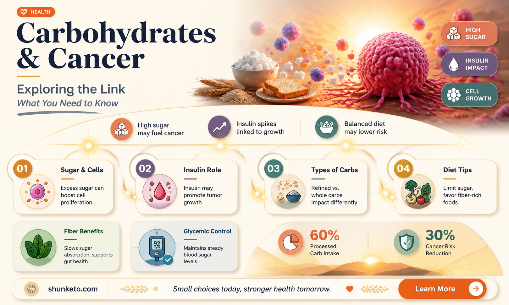 are carbohydrates ok for a cancer diet