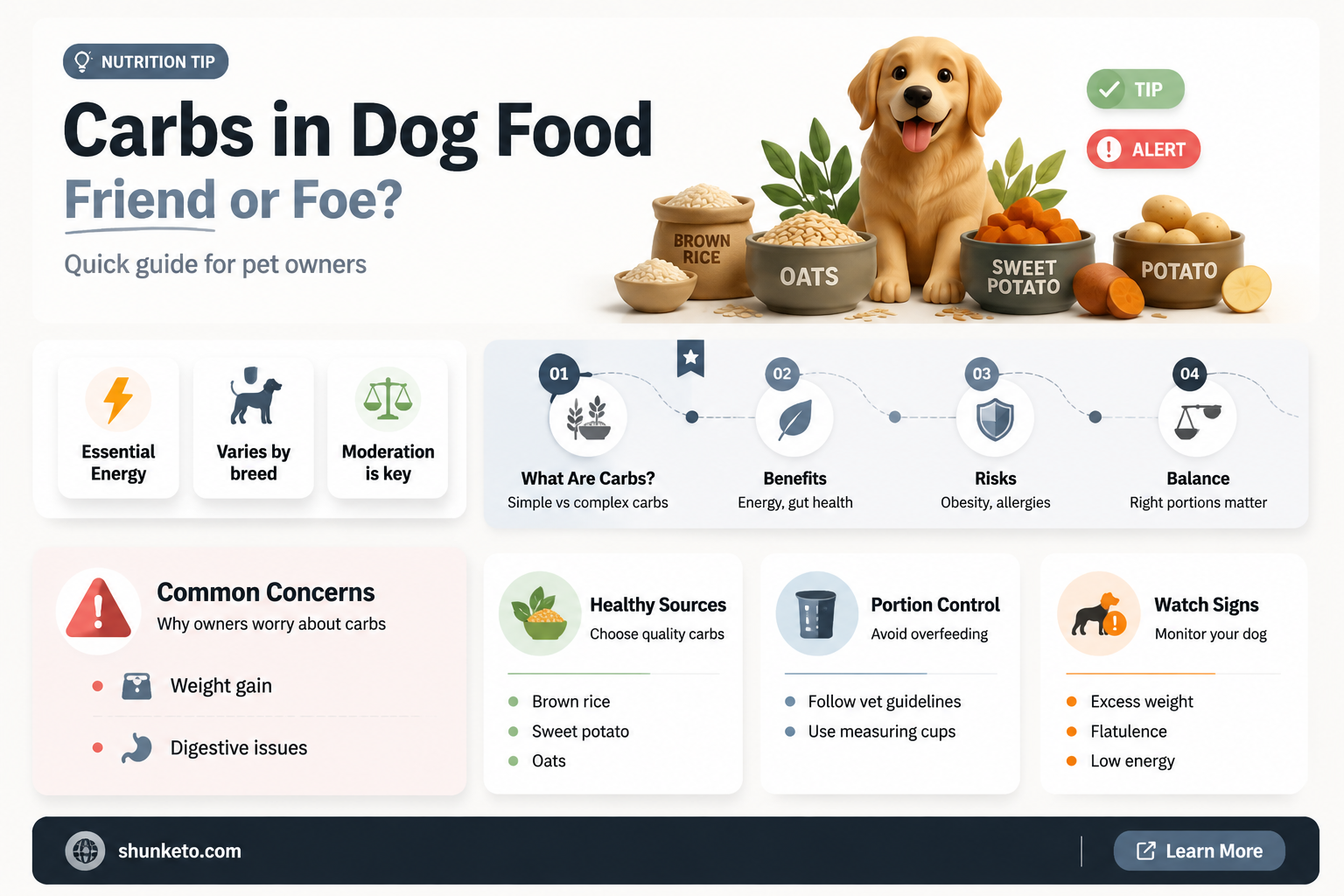 are carbs important in a dog