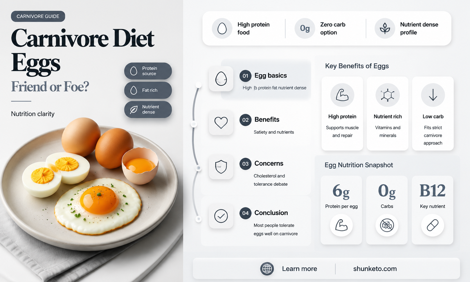 are eggs ok on carnivore diet