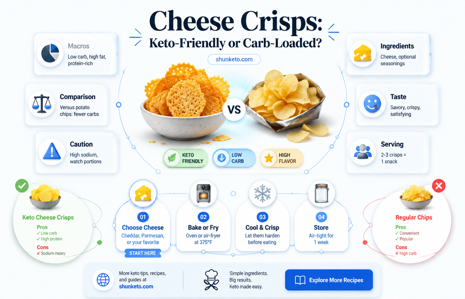 are cheese crisps keto