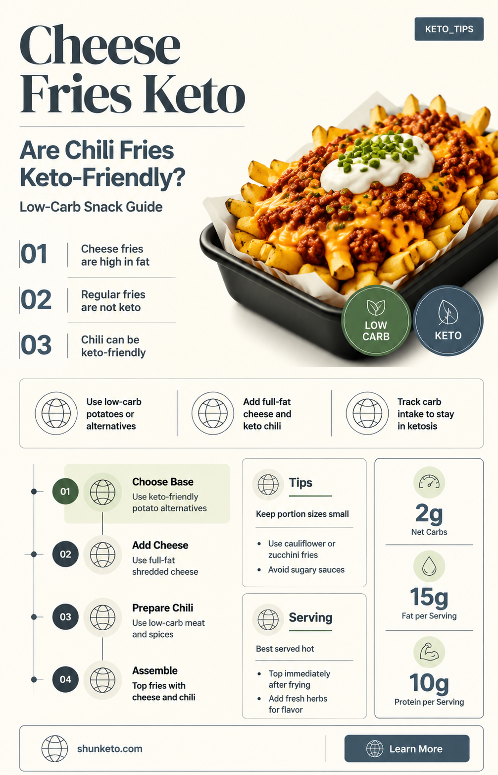 are chili cheese fries keto