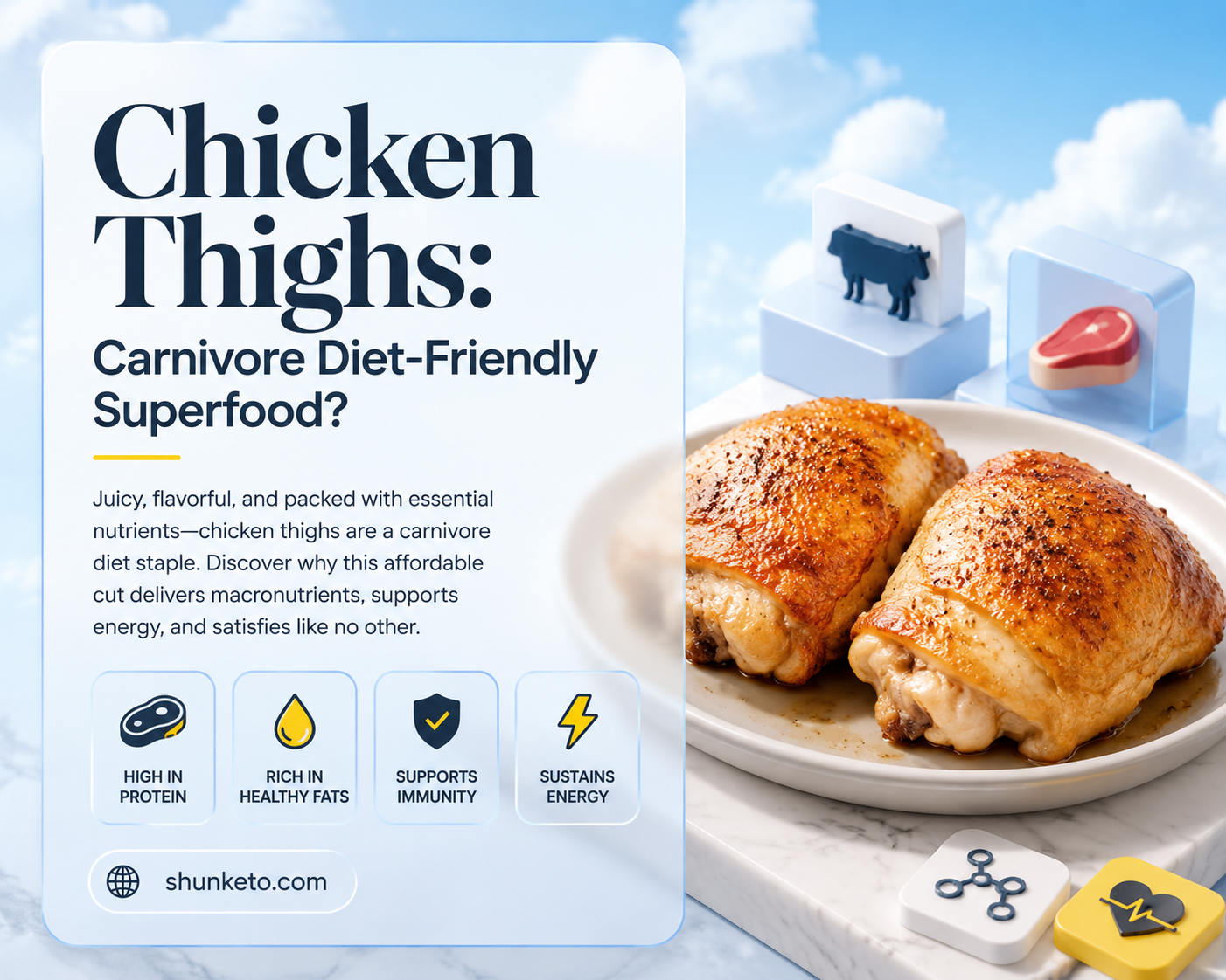 are chicken thighs ok on a carnivore diet