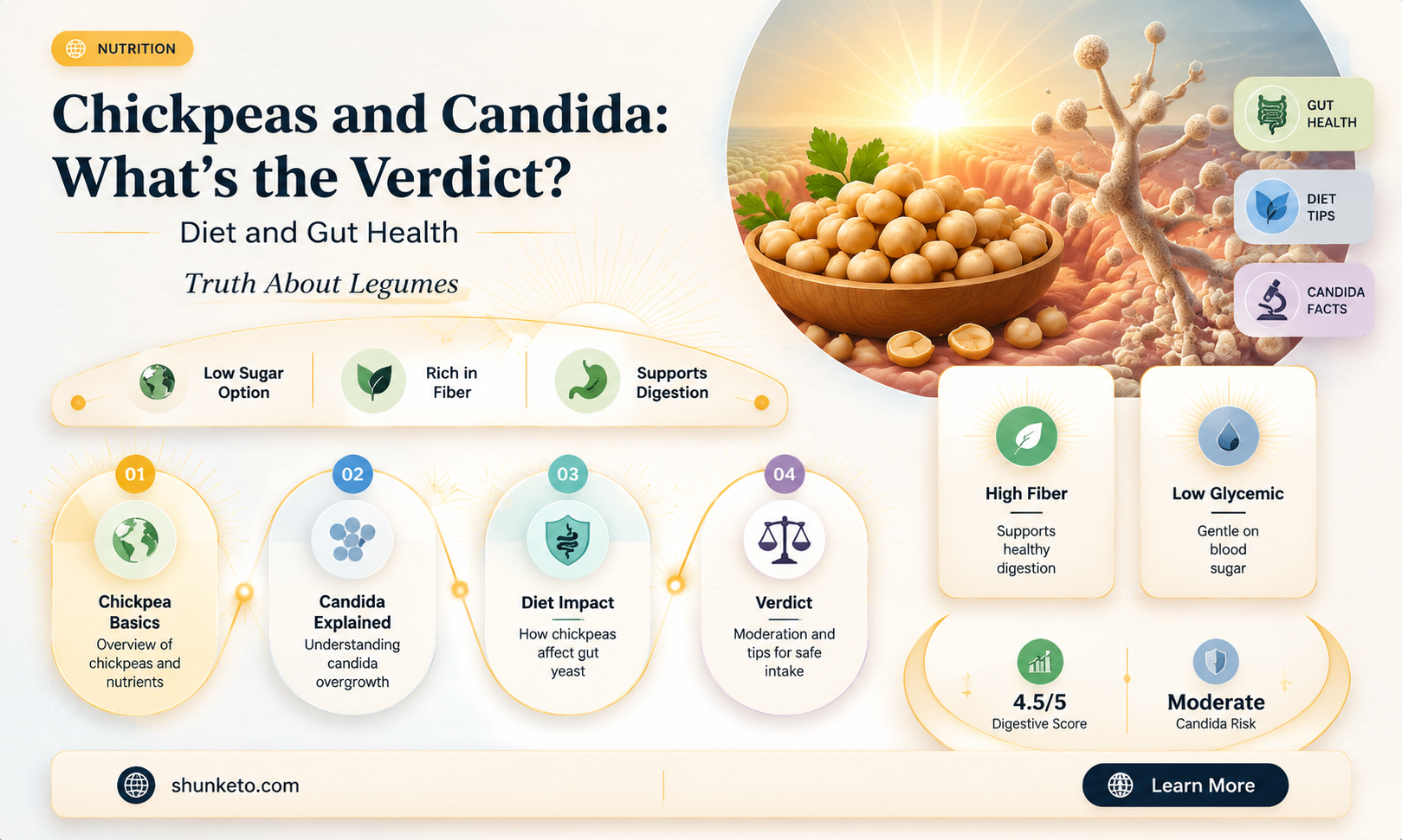 are chickpeas ok for candida diet