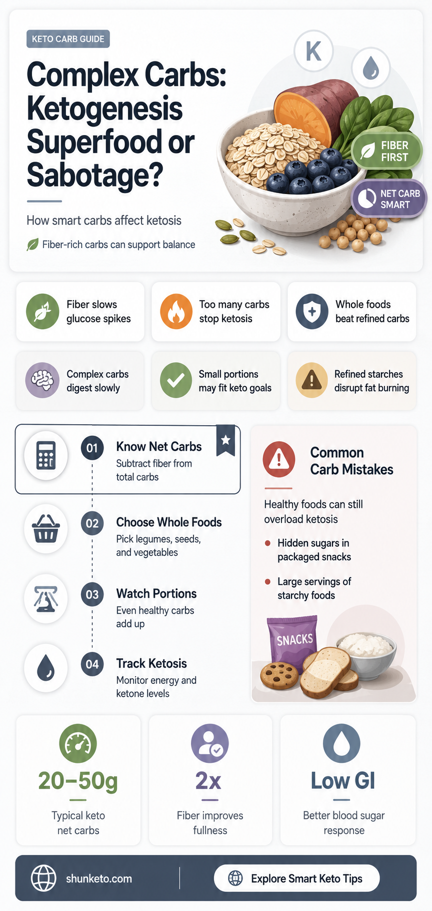 are complex cabs better than simple carbs in ketogenesis diet