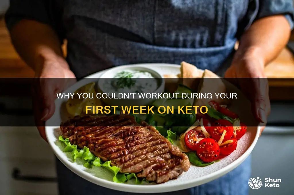 could not workout first week of keto