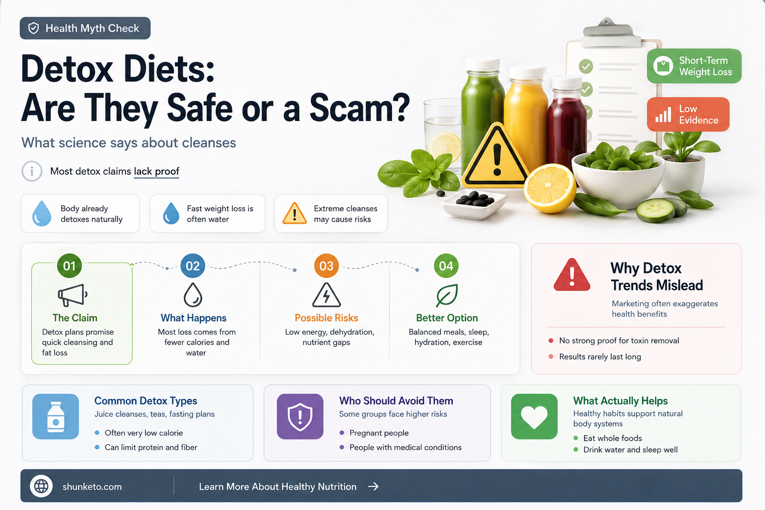 are detox diets safe