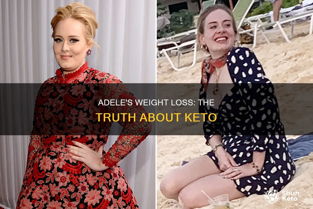 did adele really use keto